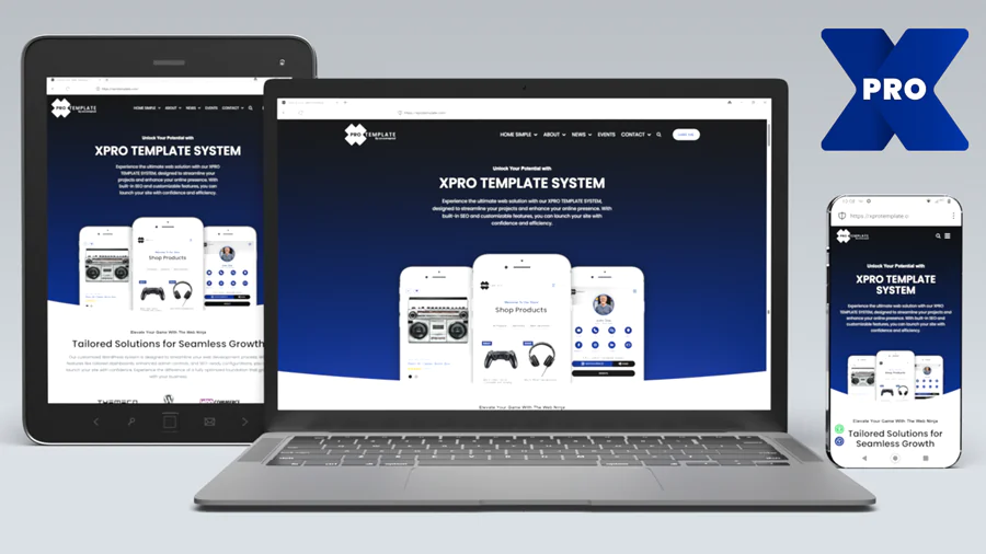 encomix productions web ninja for hire responsive website design
