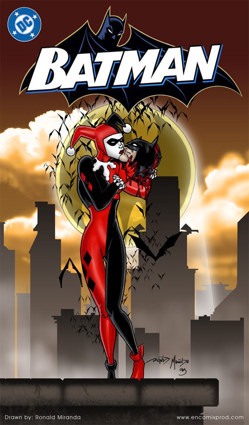 encomix webninja phoenix tempe illustrations harleyBatmanComic