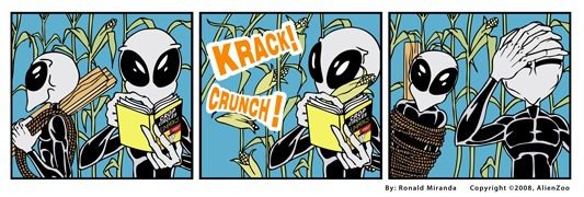 phoenix tempe encomix webninja alienZooCornCartoon