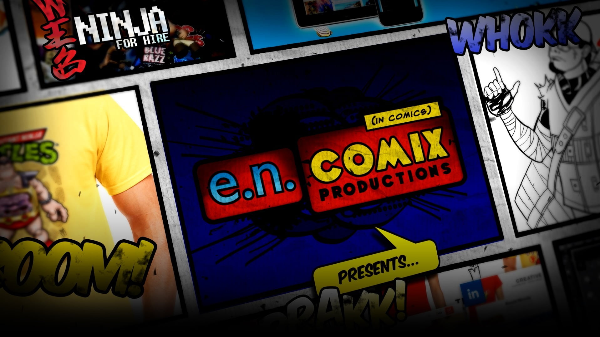 Welcome to e.n.comix productions | Homepage Welcome Text | Graphic, Print, Logo, and Website Design Solutions serving locally for Tempe Arizona and Phoenix Valley Cities