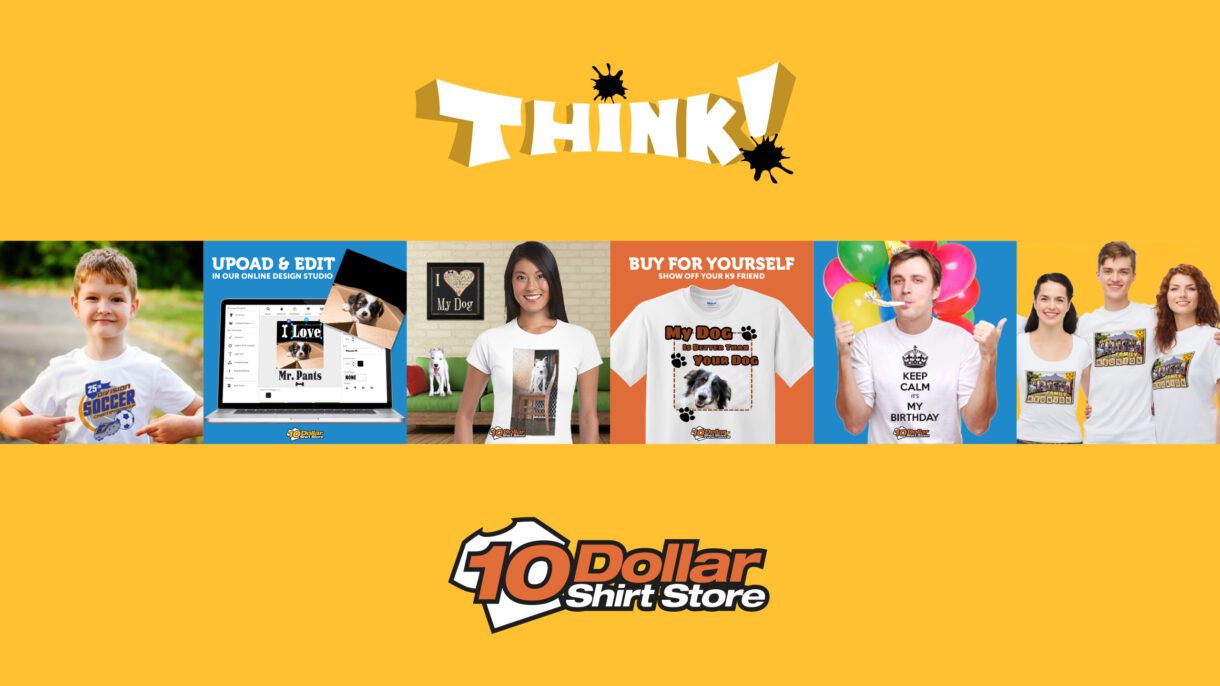 encomix webninja phoenix tempe 10 dollar shirt store YouTube Channel Art TemplateTDSS - 10 Dollar Shirt Store Logo & Website