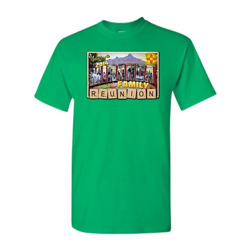 green - Reunion T-Shirt Design