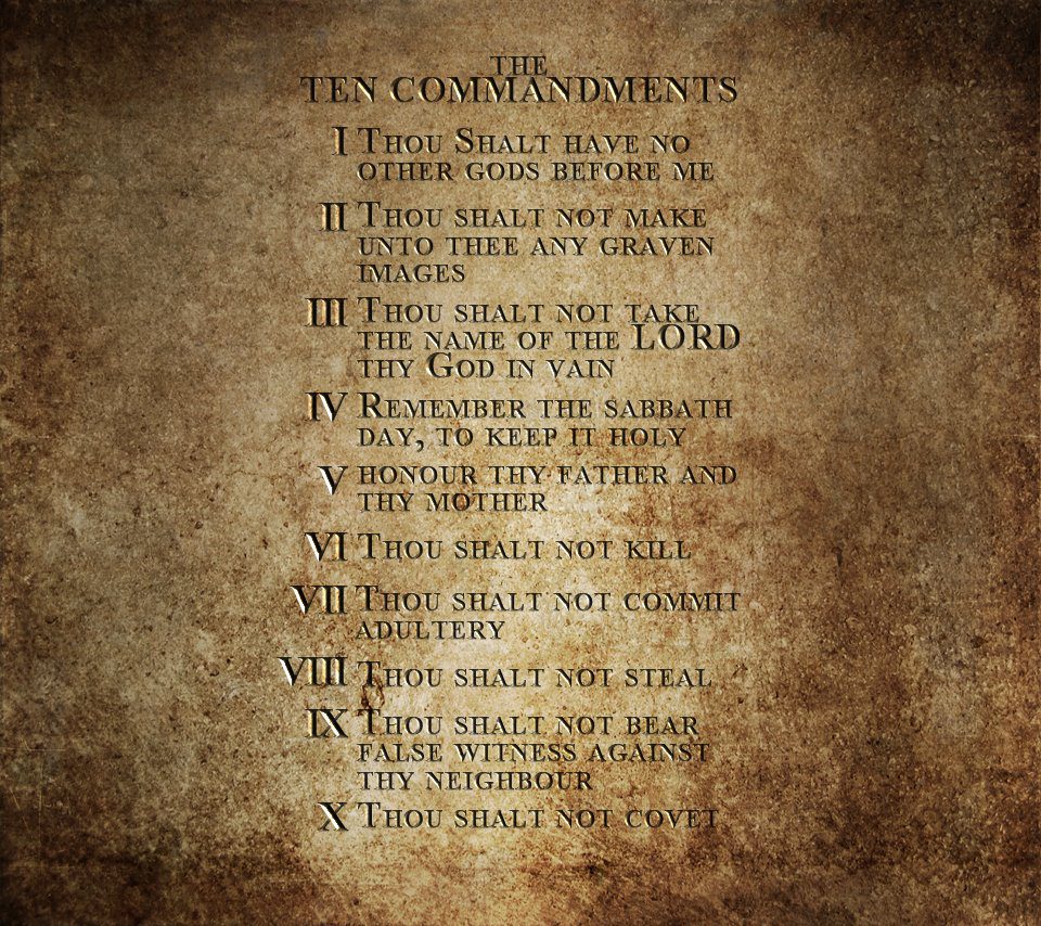 phoenix tempe encomix webninja 10 commandments mobile wallpaper - Ten Commandments Wallpapers