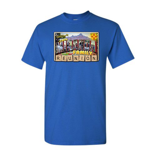 royalBlue - Reunion T-Shirt Design