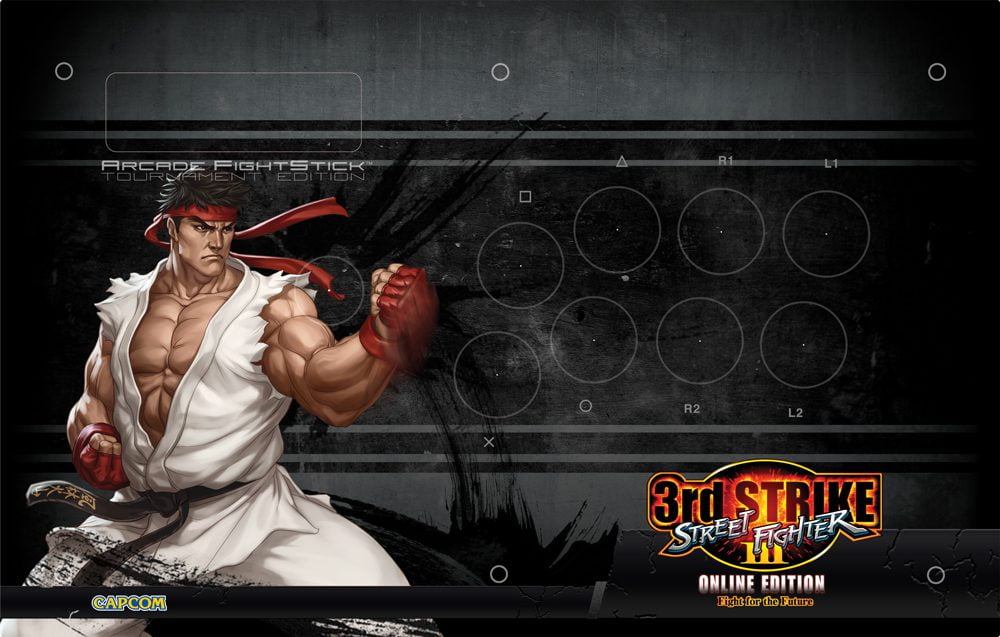 Street Fighter III custom RYU for your TE fightstick | Graphic Design | Graphic, Print, Logo, and Website Design Solutions serving locally for Tempe Arizona and Phoenix Valley Cities